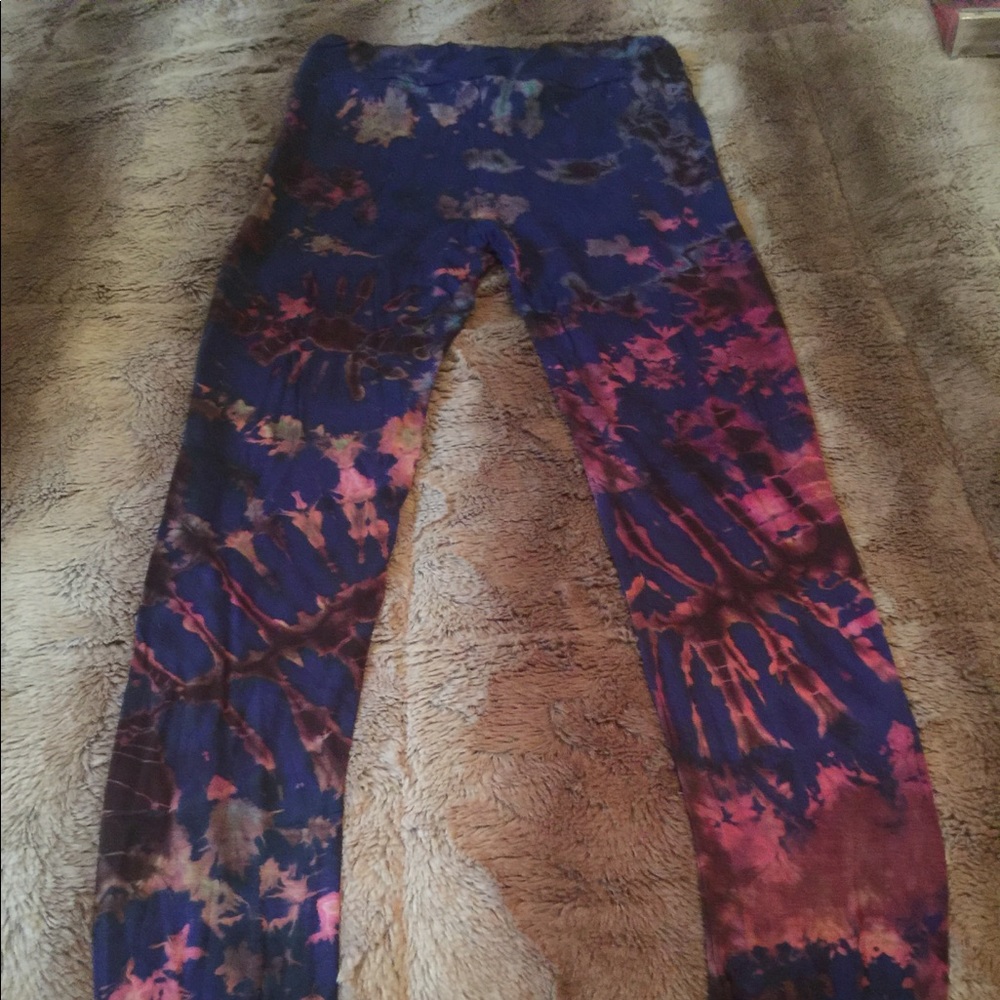Tie dye leggings